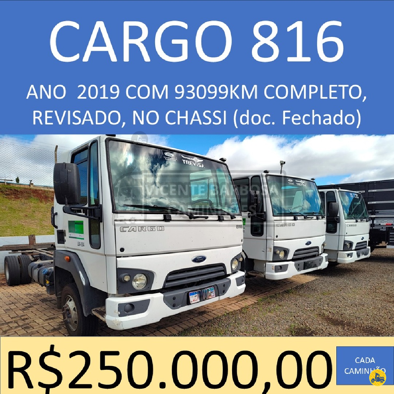 CARGO 816 de Vicente Barbosa Caminhões